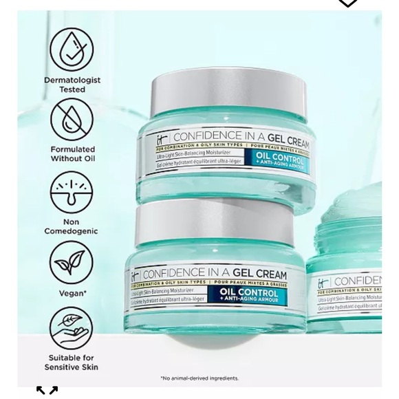 IT Cosmetics Confidence in a Gel Cream - Light Blue - Picture 8 of 9